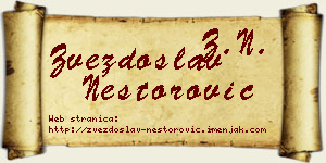Zvezdoslav Nestorović vizit kartica